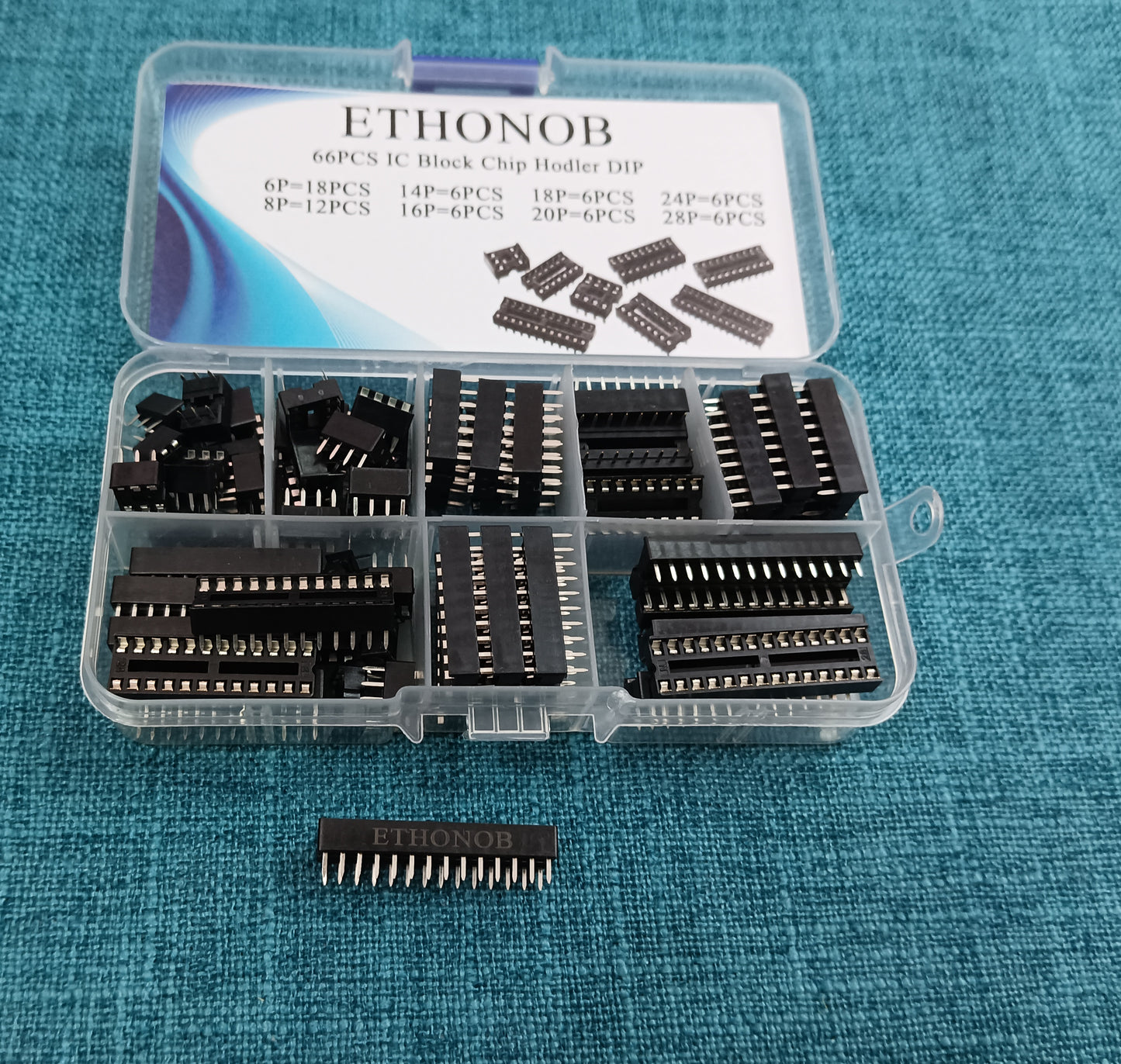 ETHONOB Integrated circuits Electronic components with single chip resistor-capacitor integrated circuits multiple specifications integrated circuits versatile