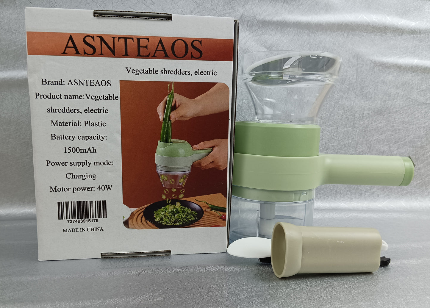 ASNTEAOS Vegetable shredders, electric Explosive multifunctional quick chopper garlic slicer chopping onion garlic puree garlic auxiliary food machine handheld culinary artifacts